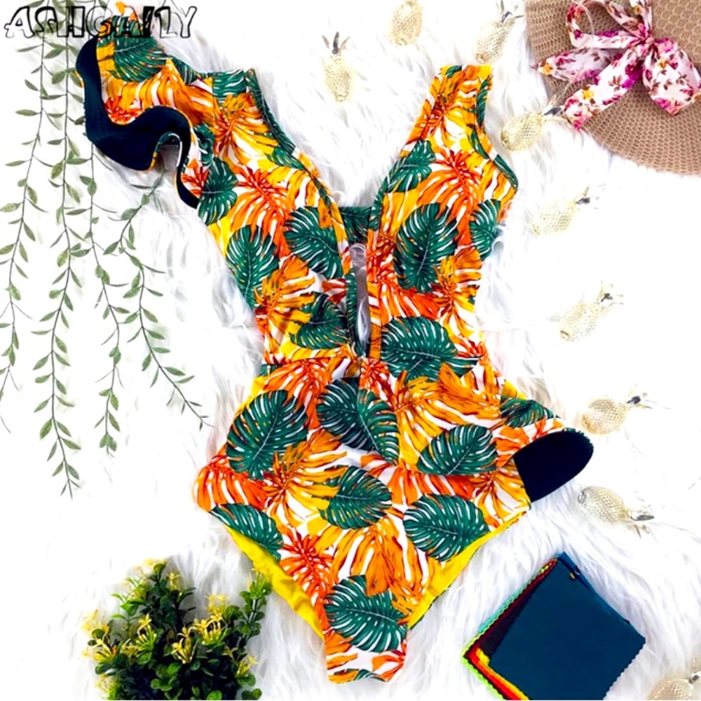 Large, multicolored print